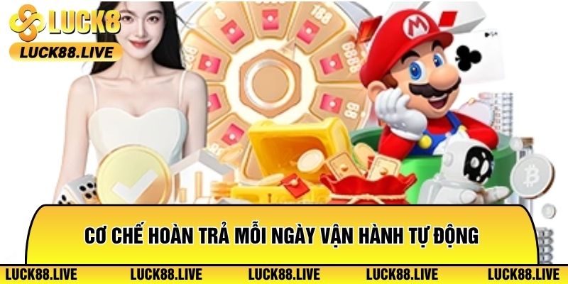 Cơ chế hoàn trả mỗi ngày vận hành tự động
