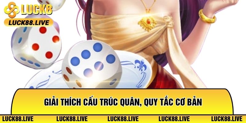 Giải thích cấu trúc quân, quy tắc cơ bản khi tham gia ván đấu