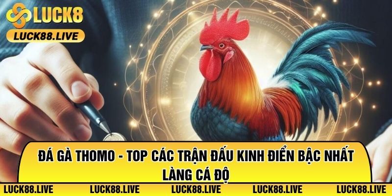 Đá Gà Thomo - Top Các Trận Đấu Kinh Điển Bậc Nhất Làng Cá Độ